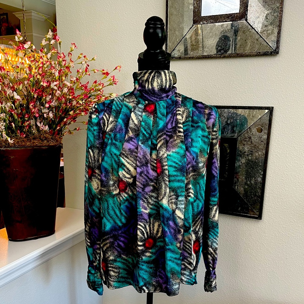 Vintage TESS Paris-Milano blouse